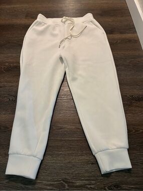 CALIA by Carrie Underwood soft White Cozy Jogger Sweatpants